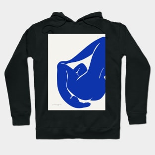 Henri Matisse Nu Bleu (Blue Nude) Reworked Wall Art Prints, Matisse Exhibition Posters, Art Prints, Men, Women, Gift Hoodie